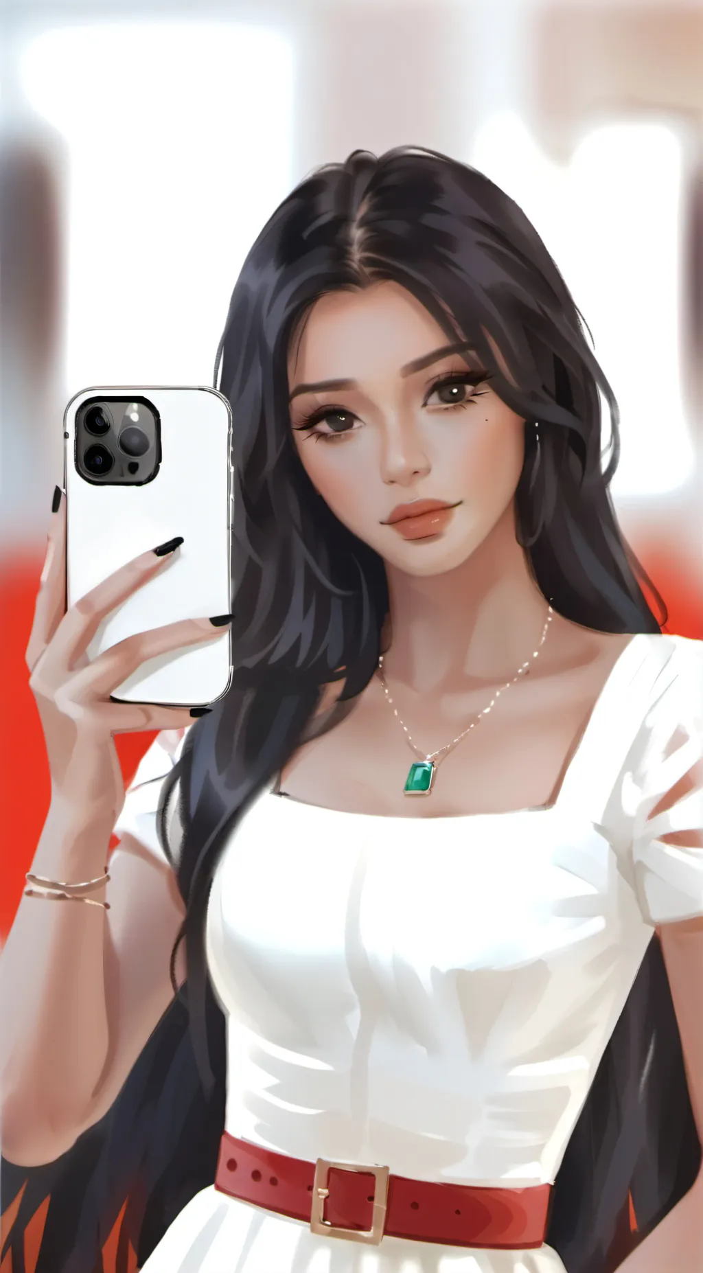 ai character: Selena background