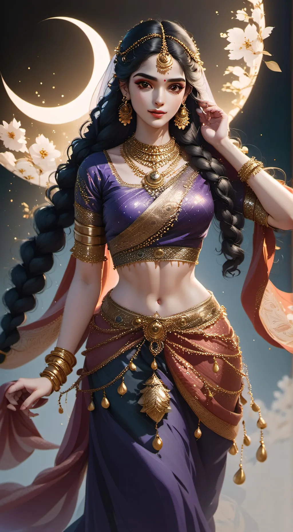 ai character: Aria background