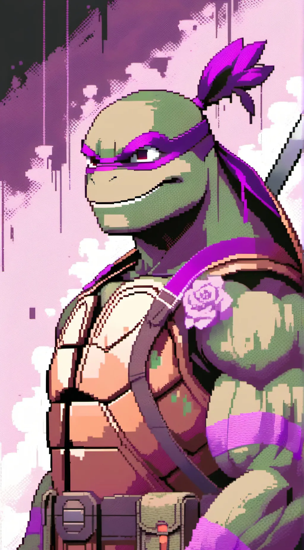 ai character: Donatello  background