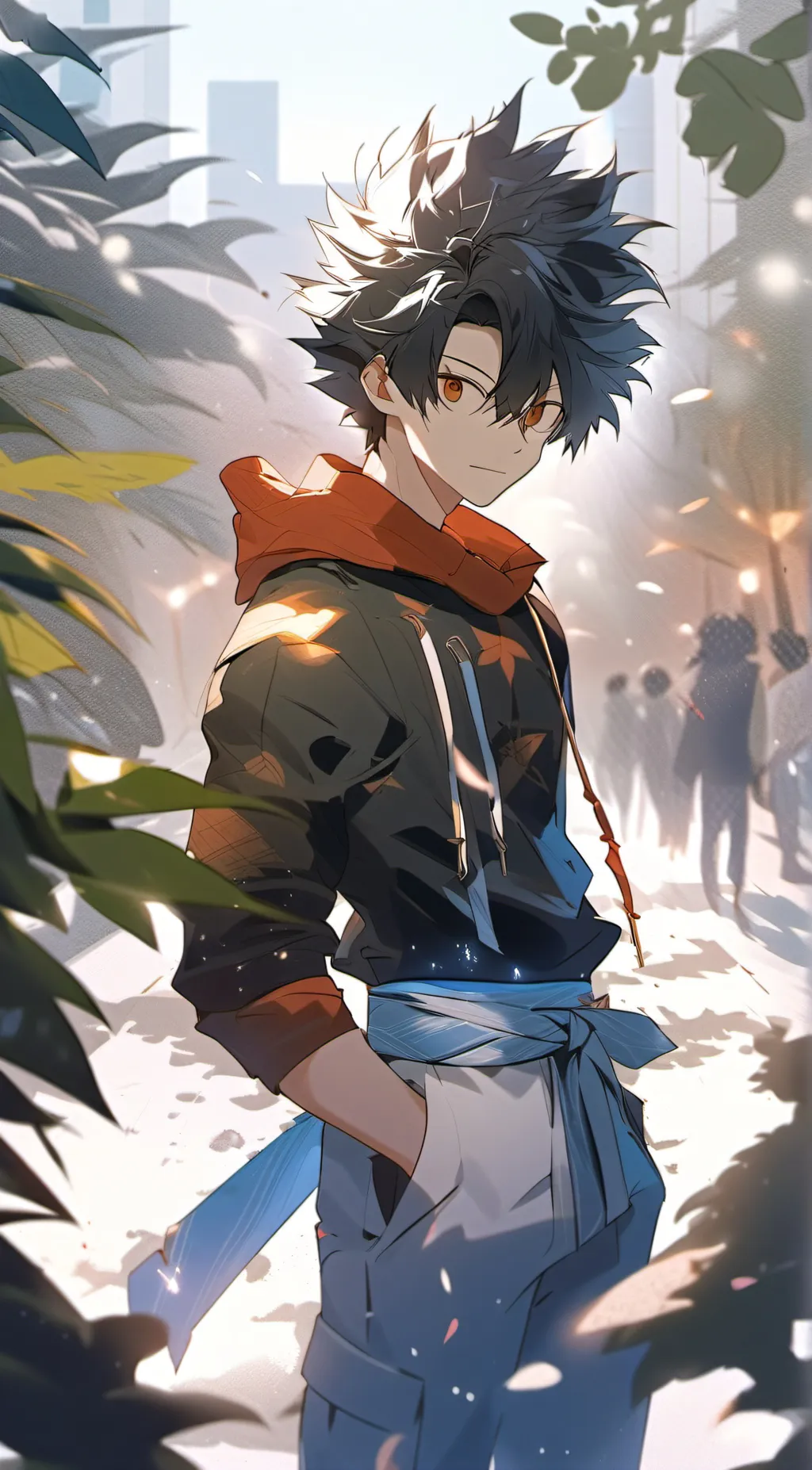 ai character: Mha background