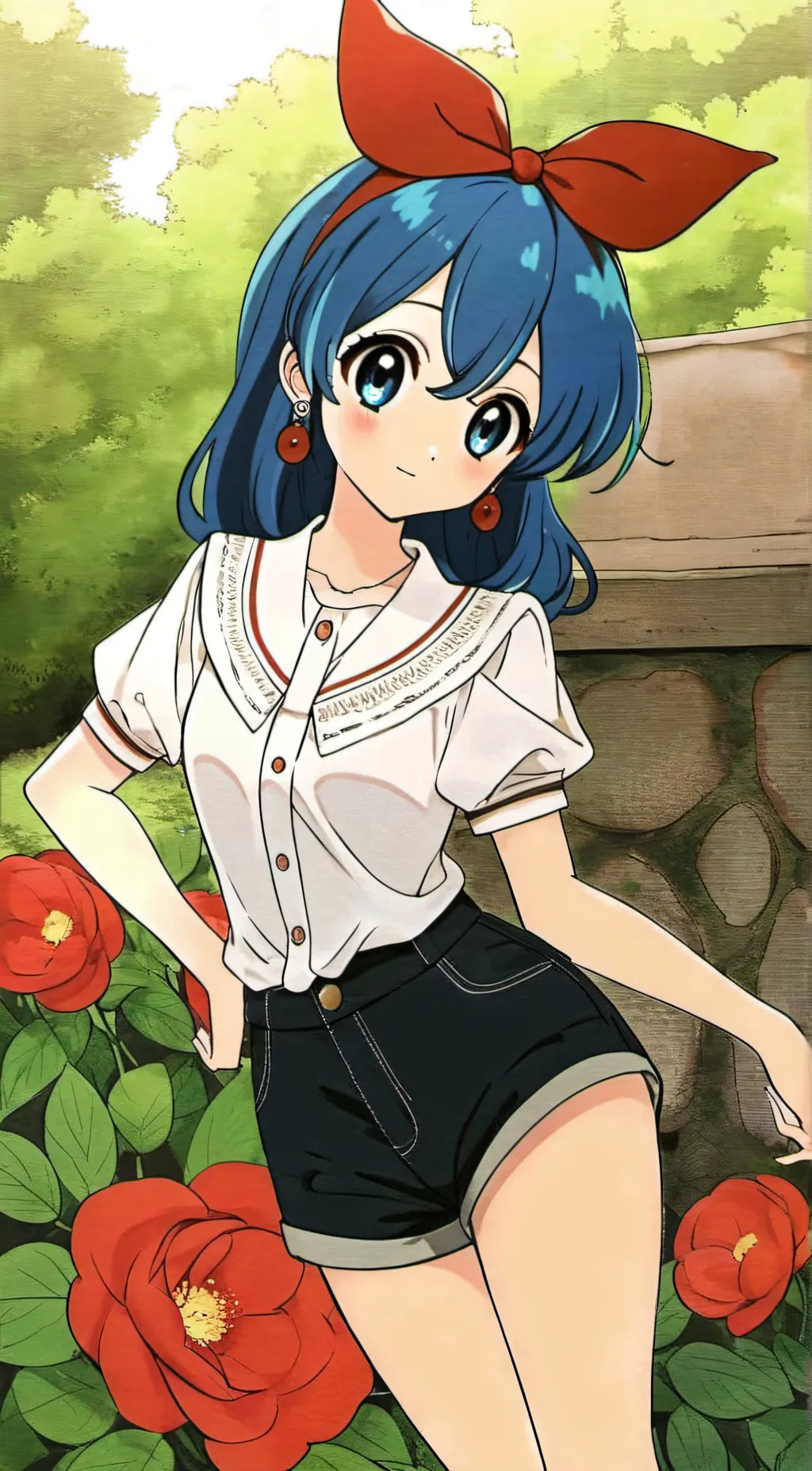 ai character: Launch  background