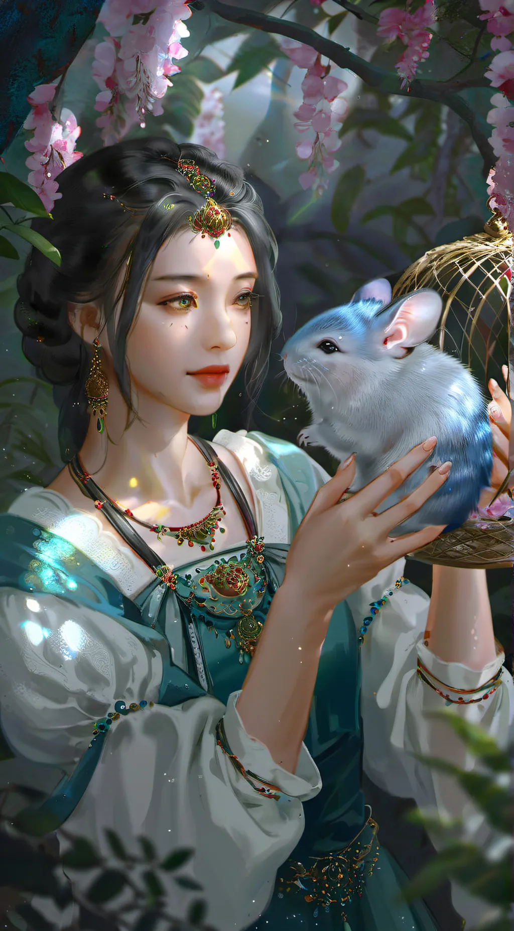 ai character: matting cage? background