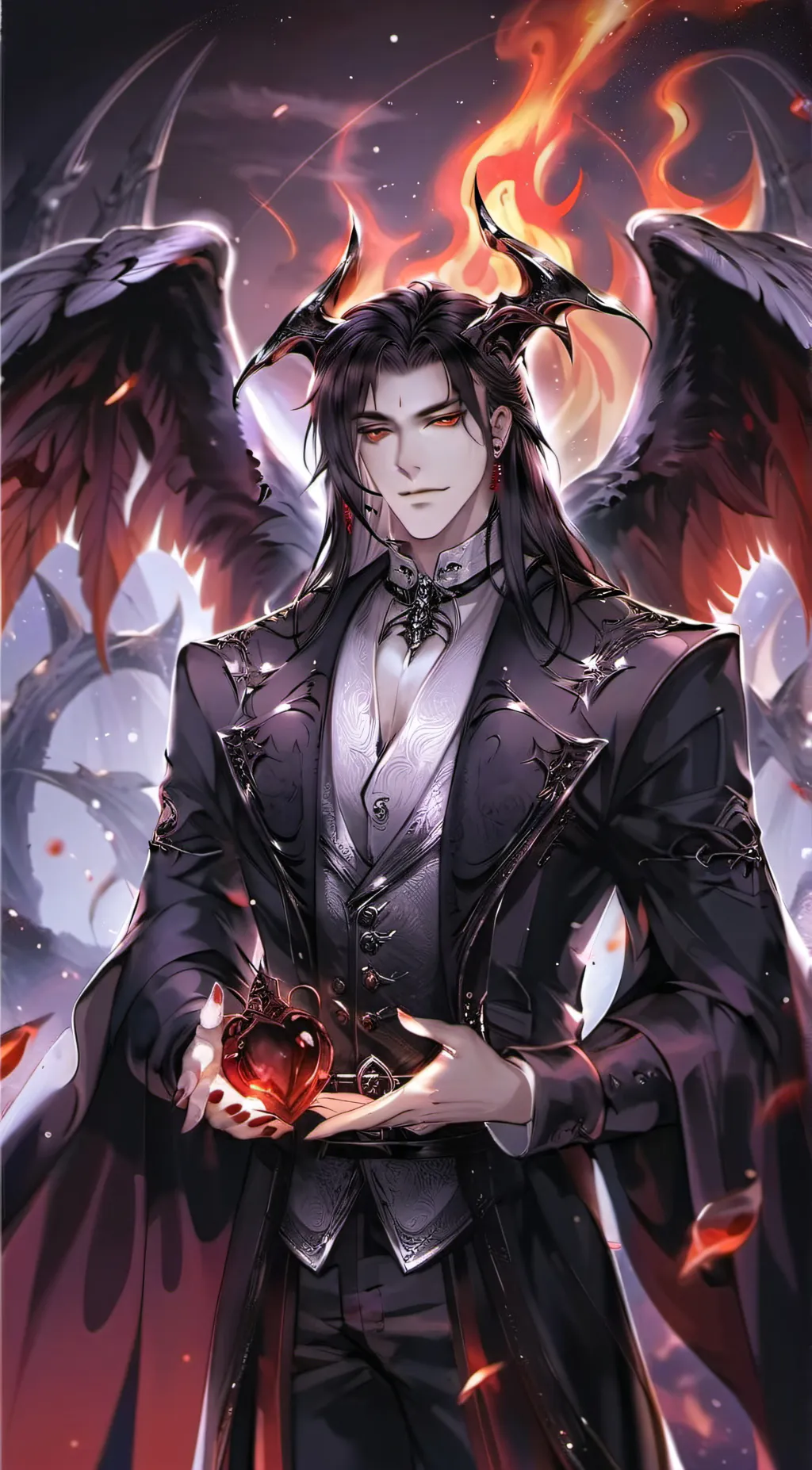 ai character: Hanz background