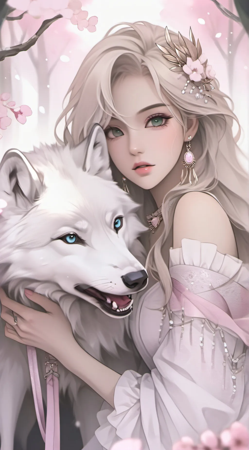 ai character: Rose  background