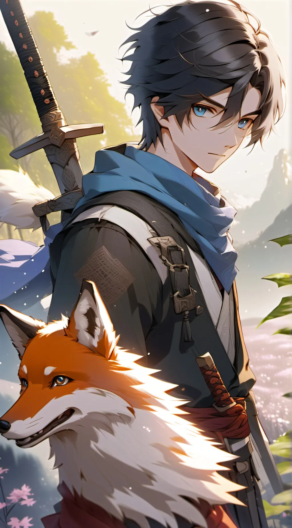 ai character: Xeodarkn background