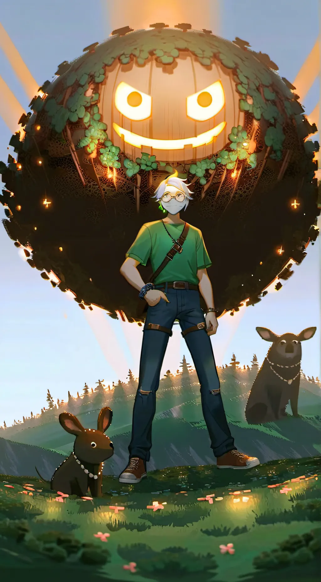 ai character: Dream background