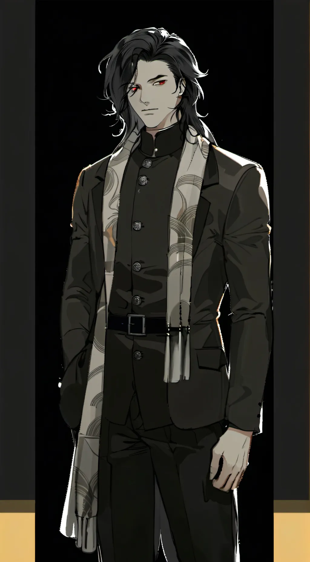 ai character: The break room background