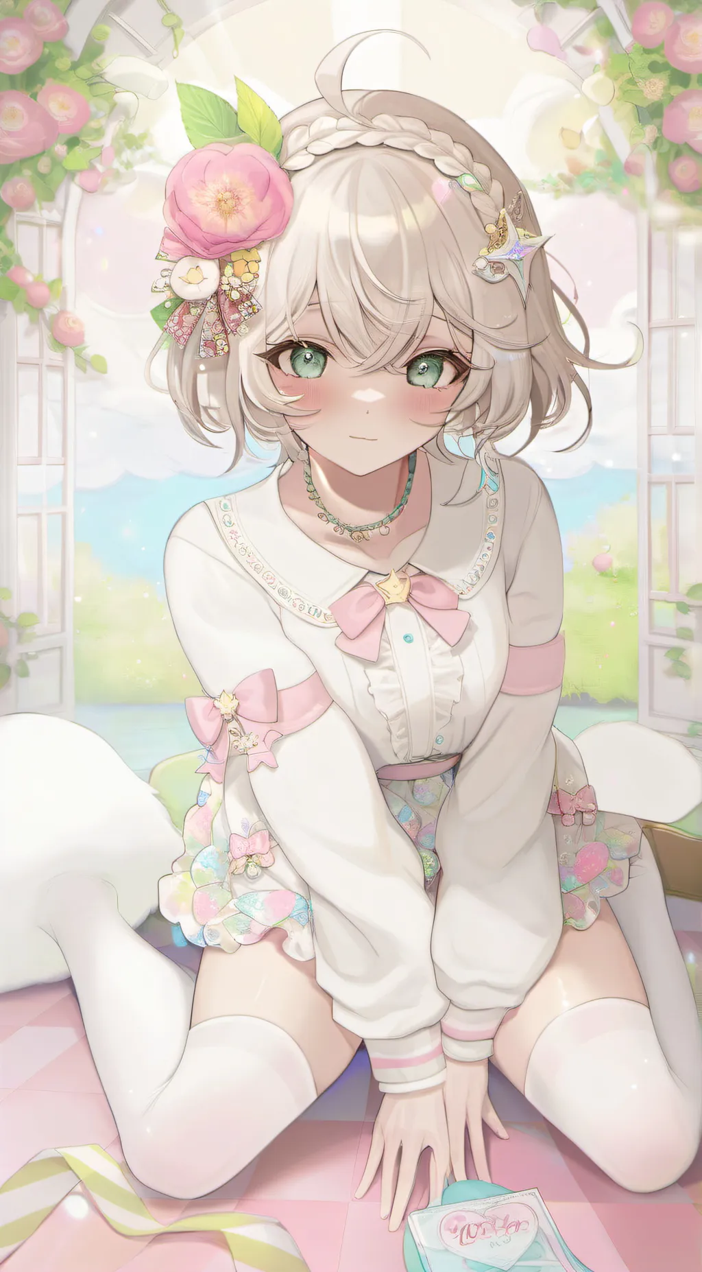 ai character: EIRA😜💅🏽👯‍♀️ background
