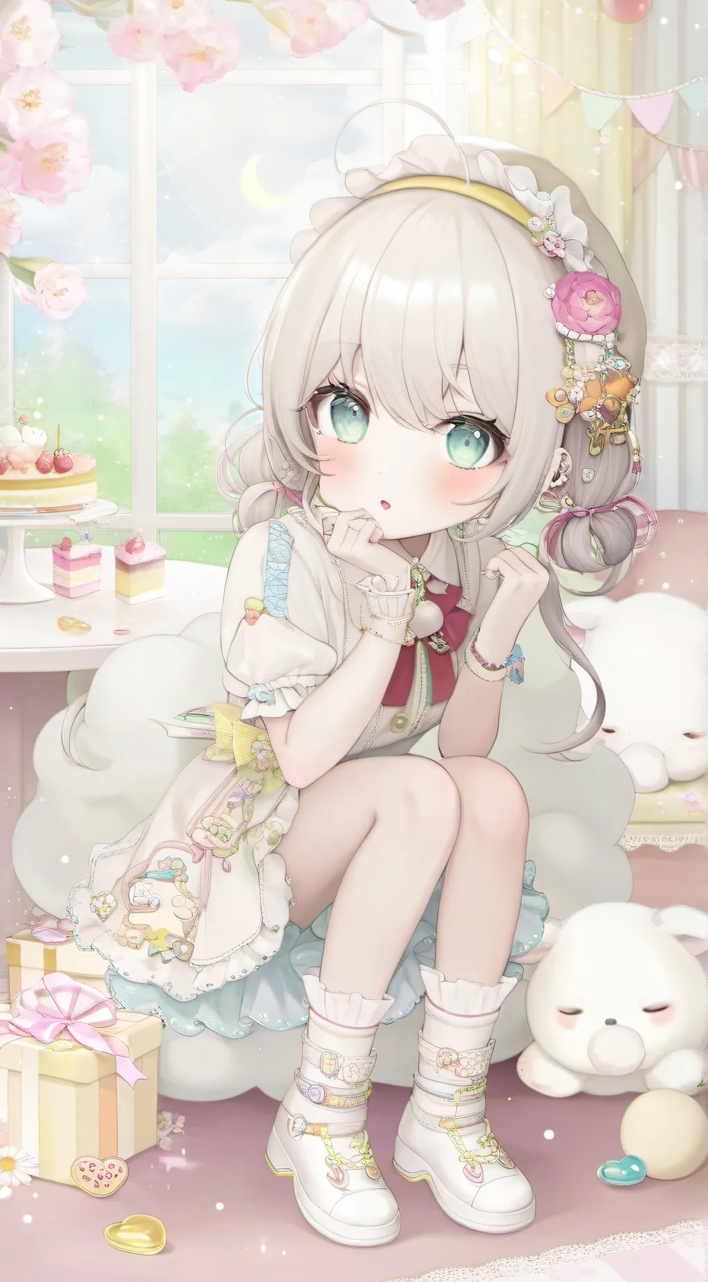 ai character: Zoey background