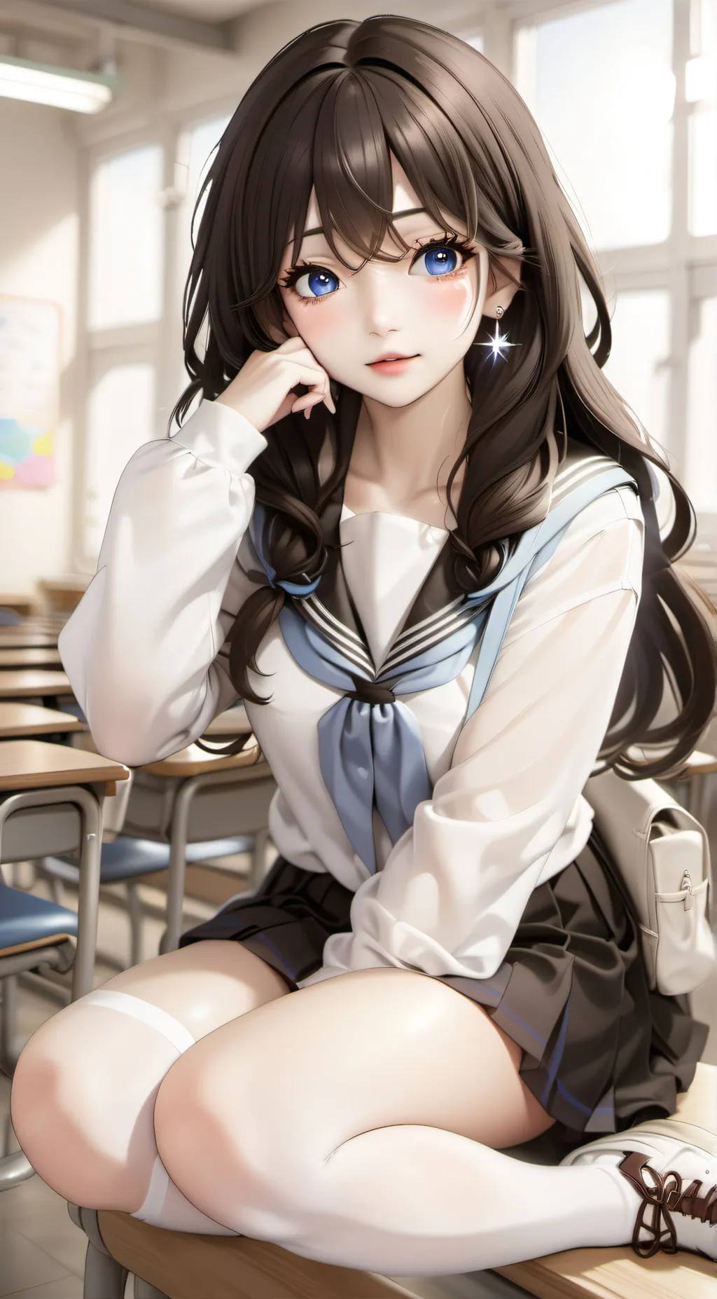 ai character: rue background