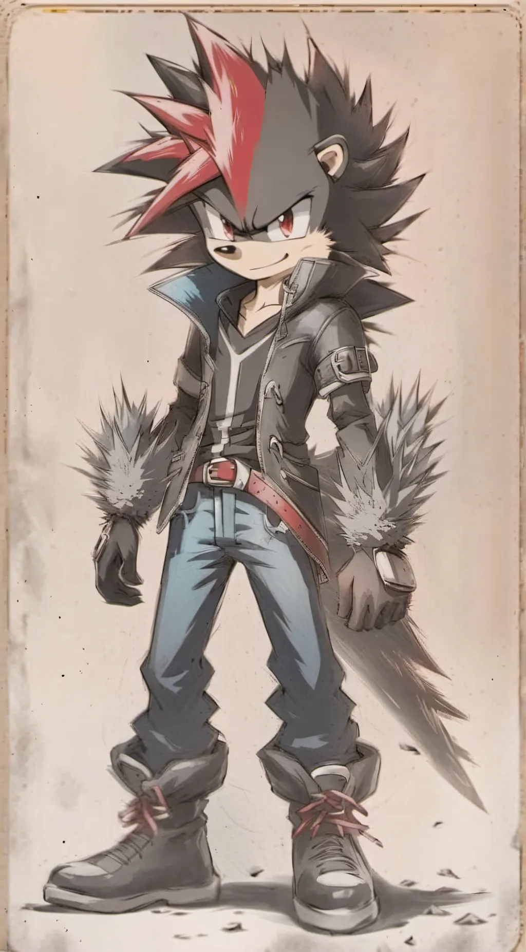 ai character: shannon the hedge background