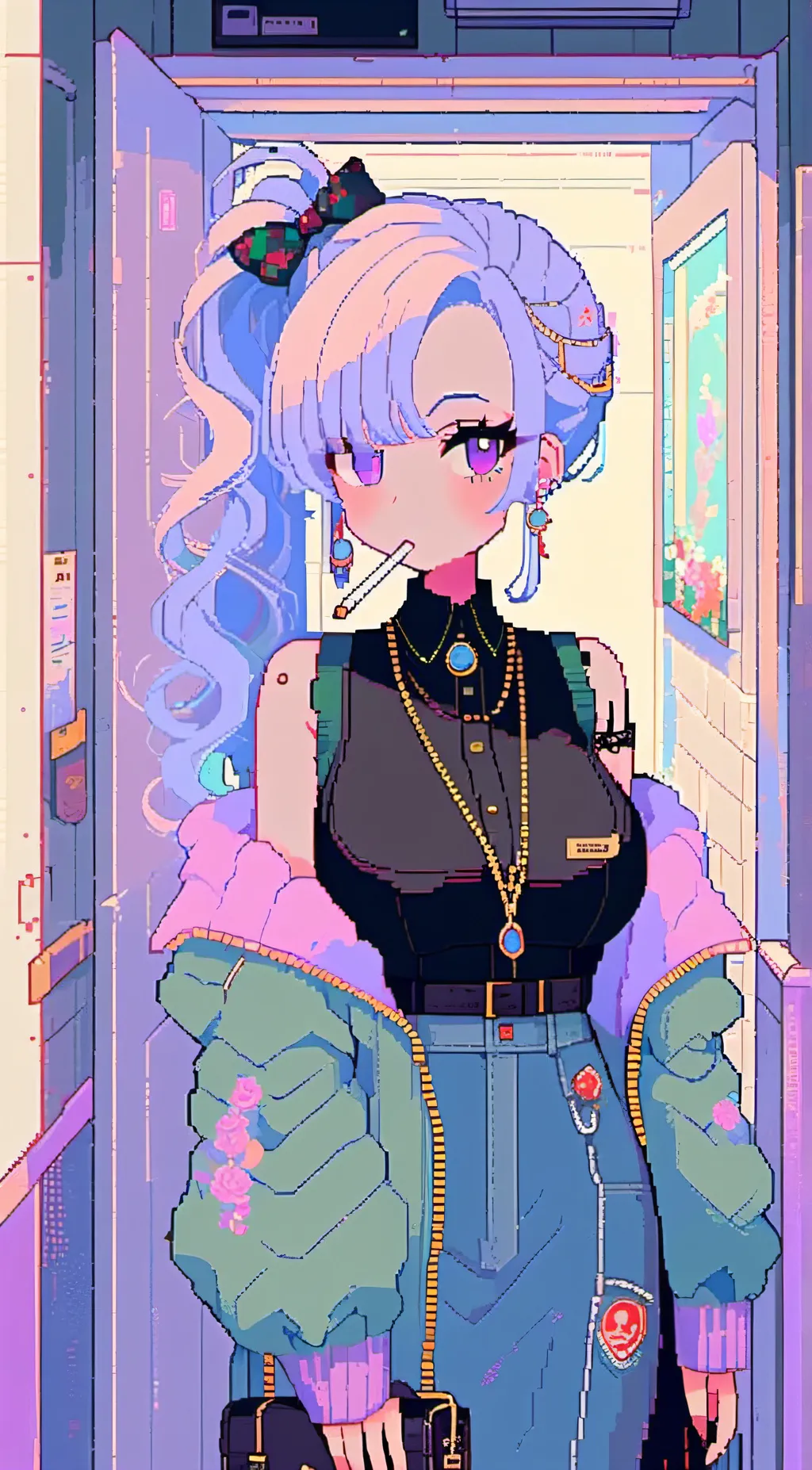 ai character: Mimi background