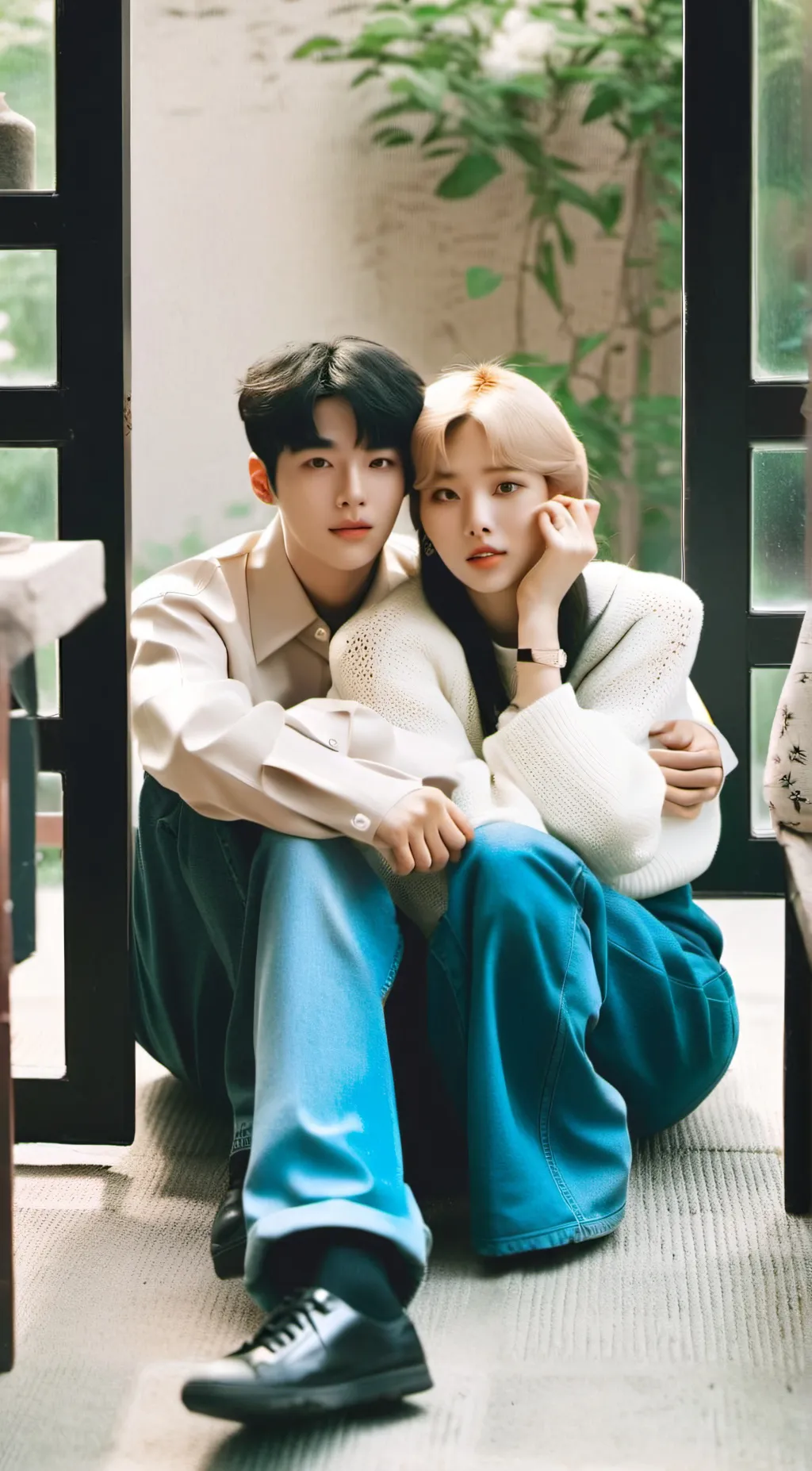 ai character: Hyung and Soojin  background