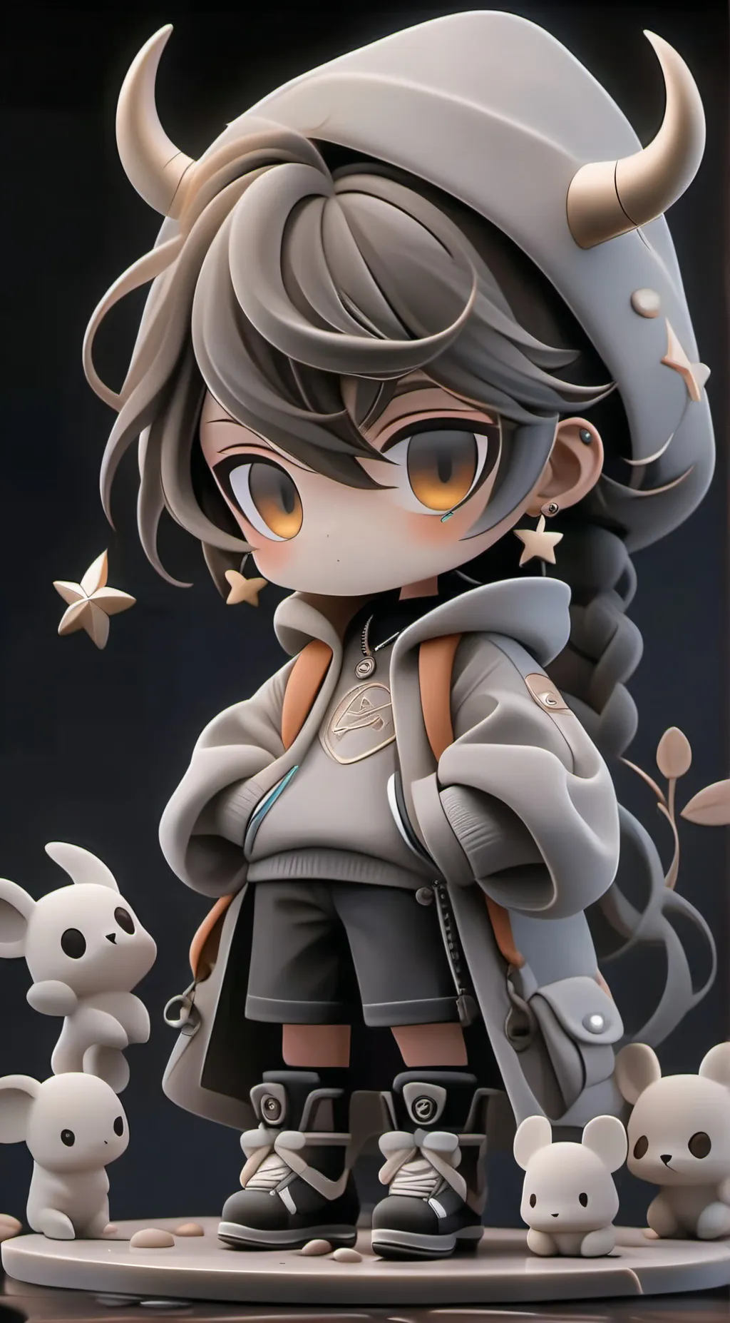 ai character: Leo background