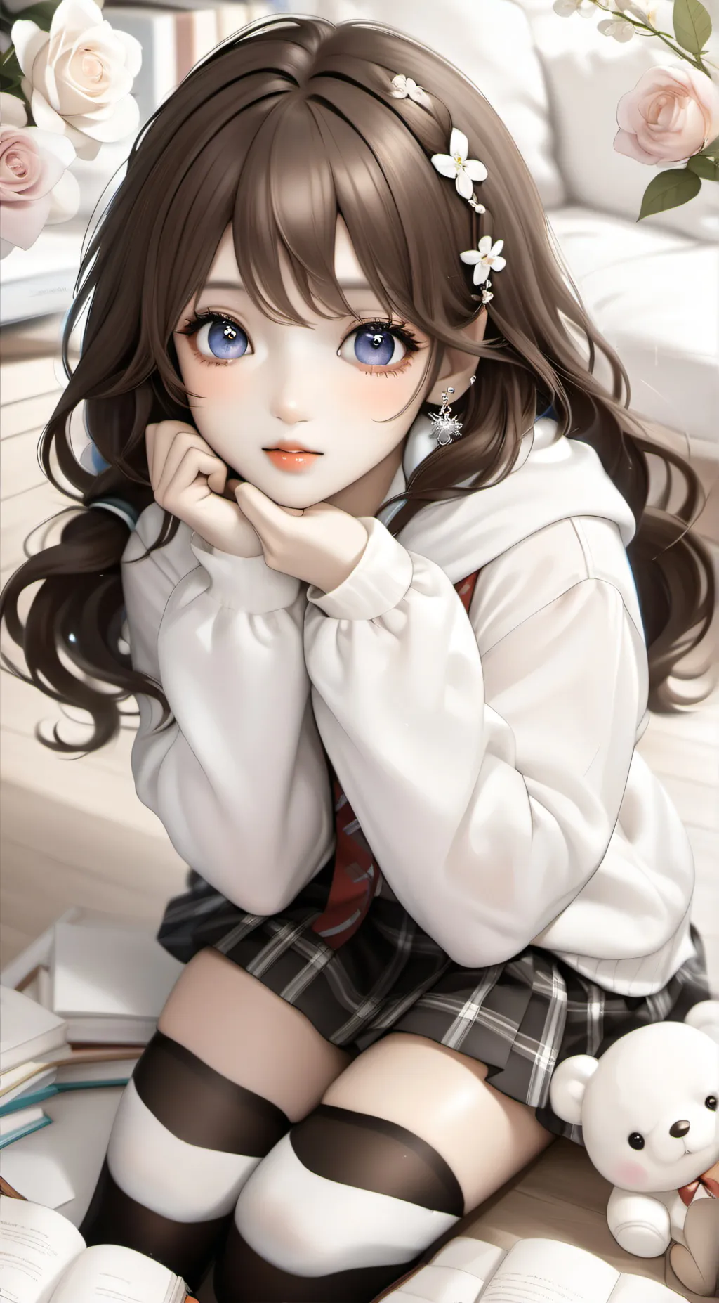ai character: Lia background