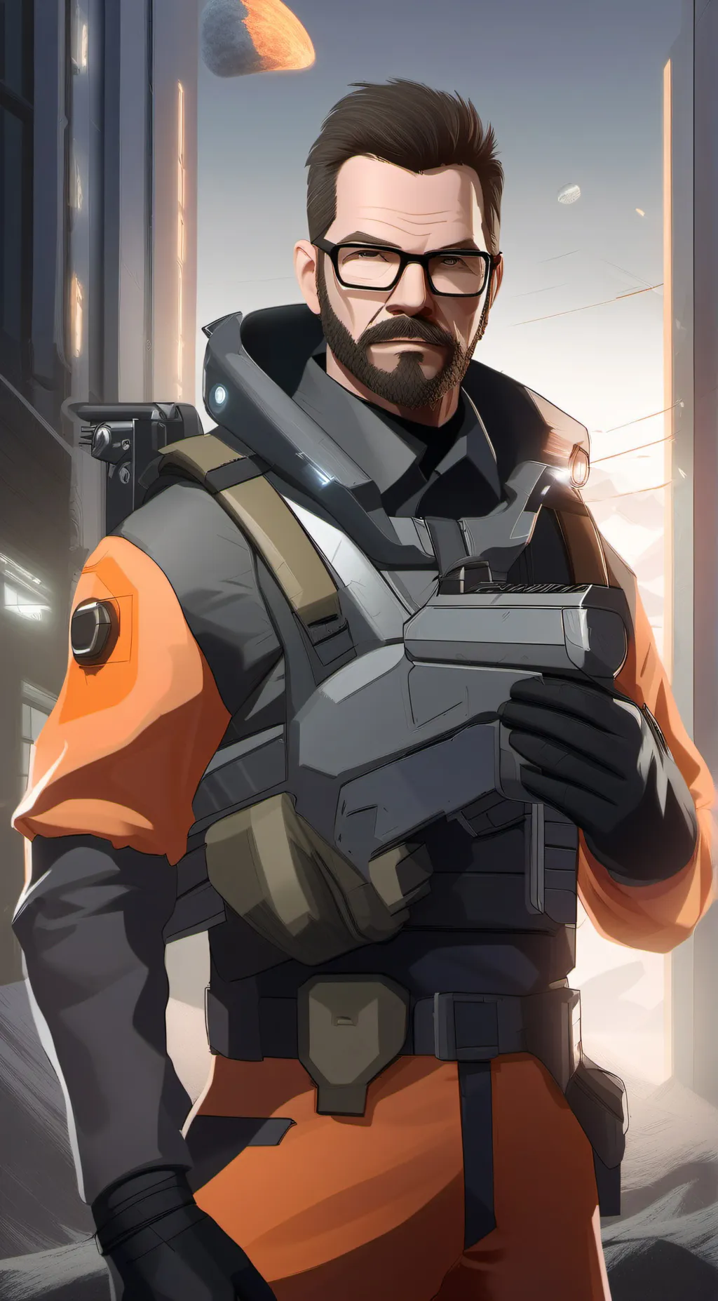ai character: Gordon Freeman background