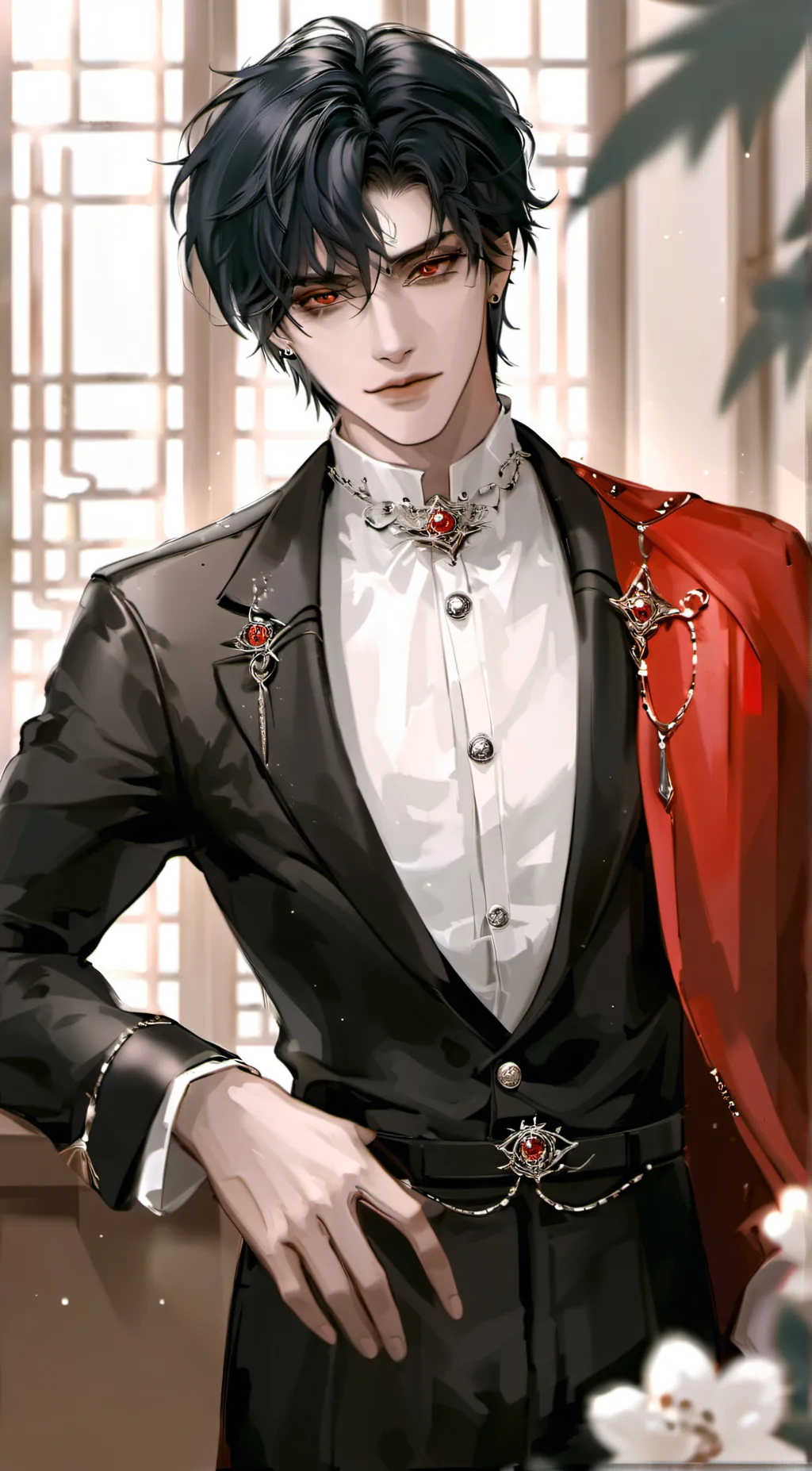 ai character: Raven background