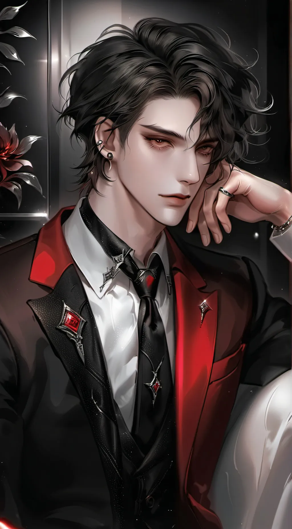 ai character: Isaac  background