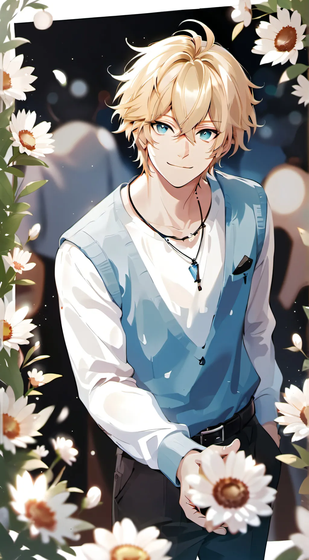 ai character: Lucas background