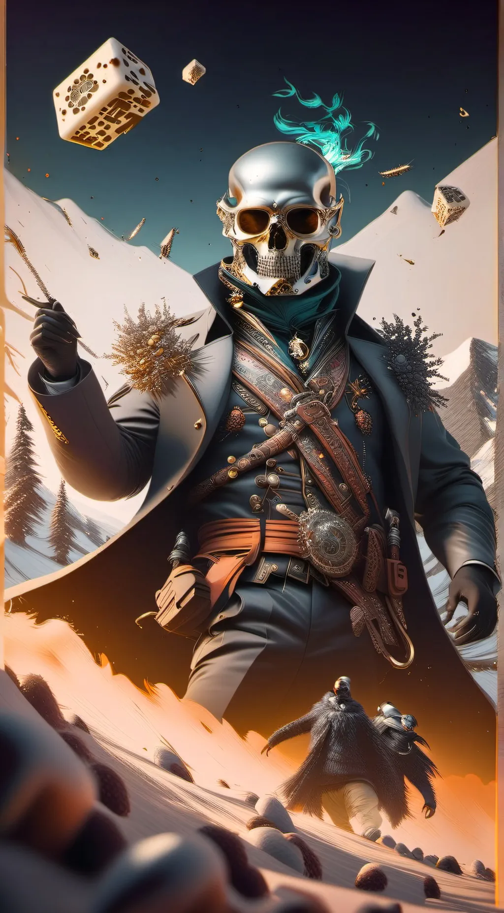 ai character: MORE BITTERGIGGLE background