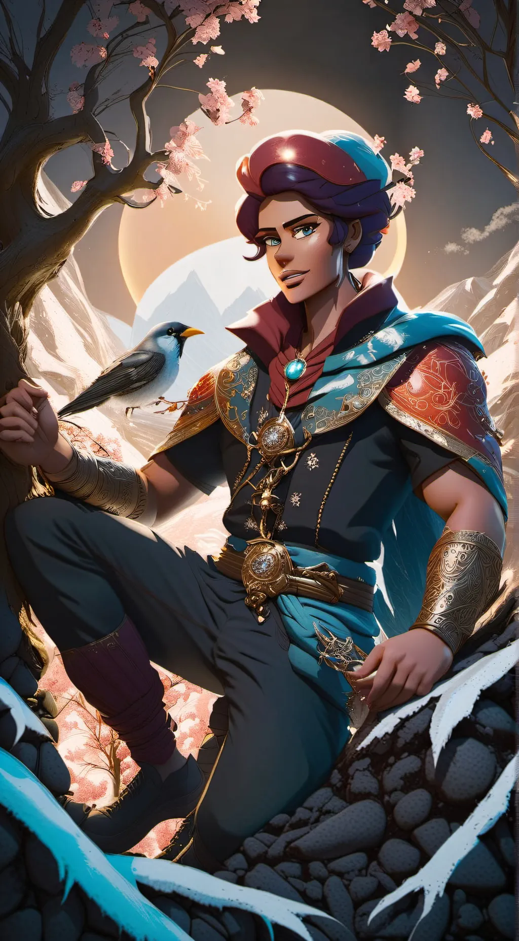 ai character: Rhys background