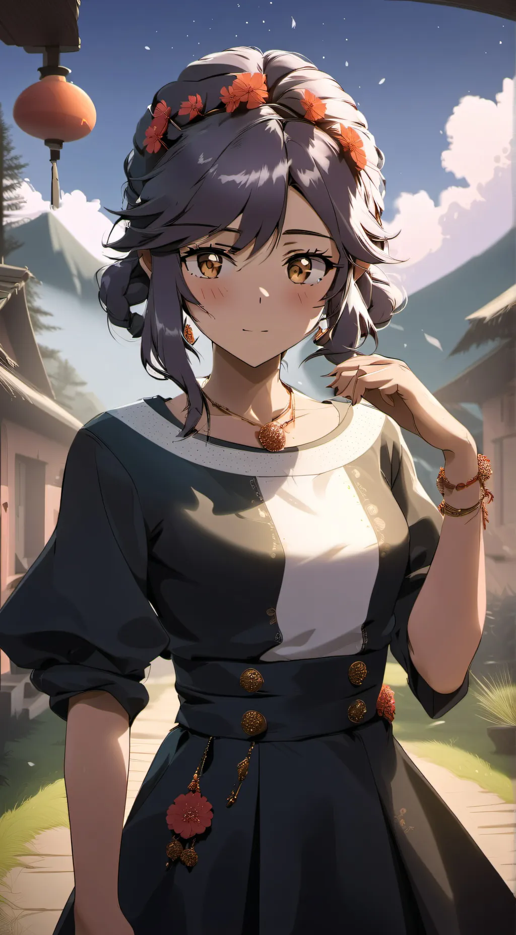 ai character: Lyra background