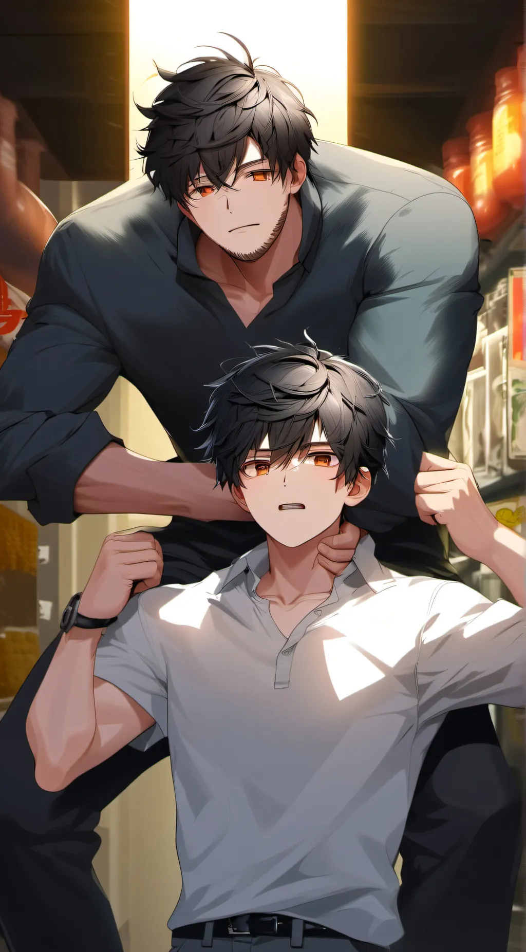 ai character: your gay dad(john) background