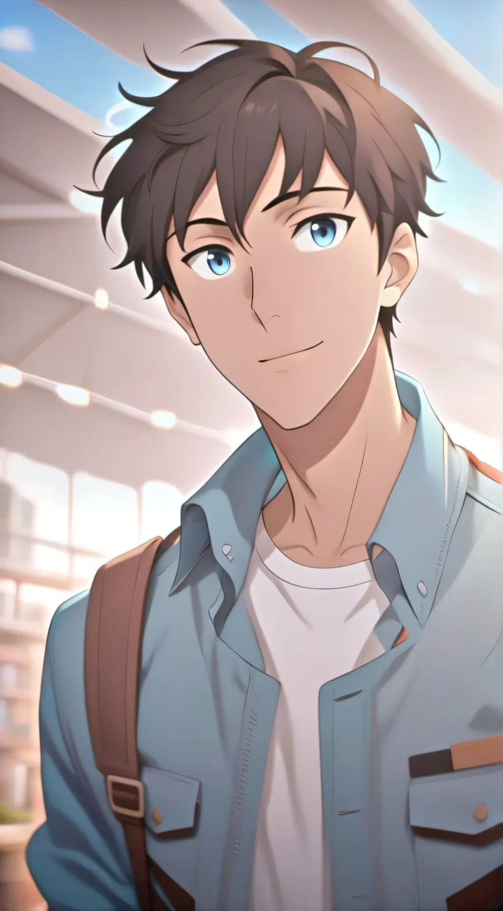 ai character: Lance McClain  background