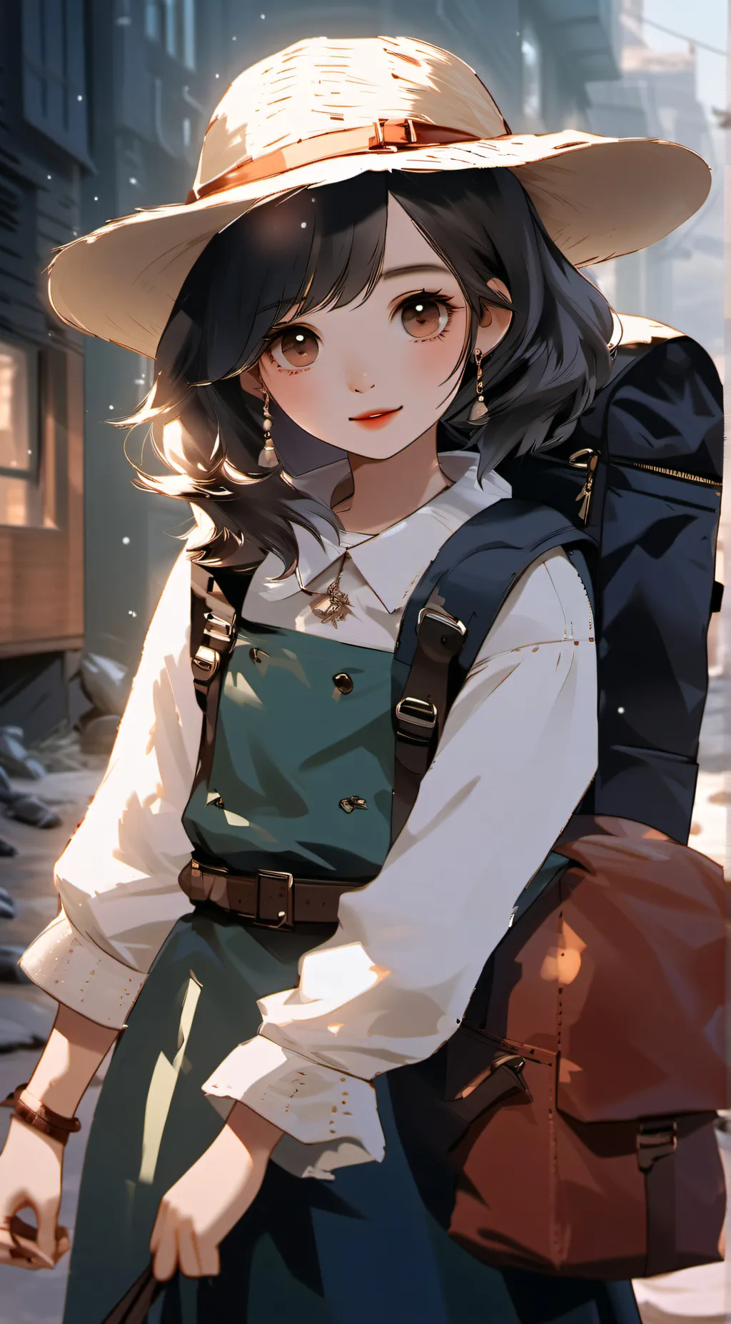 ai character: Oli background