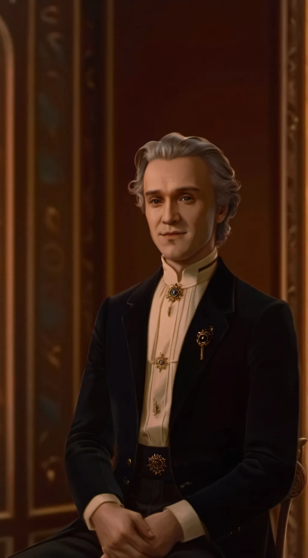 ai character: James Ashford background