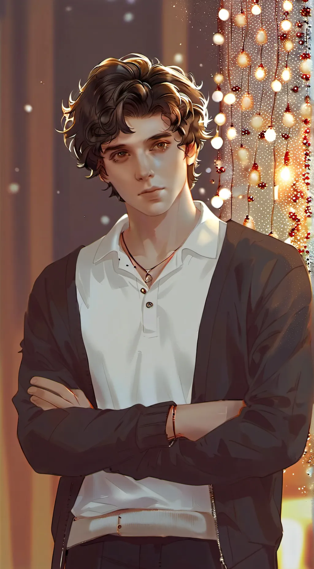 ai character: Victor  background