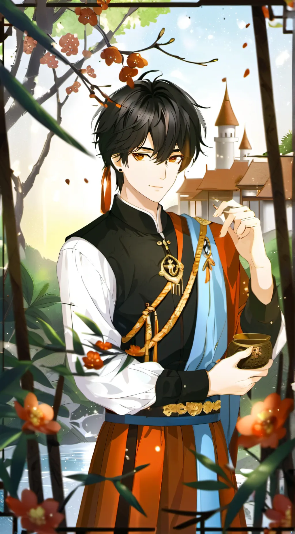 ai character: Jade background