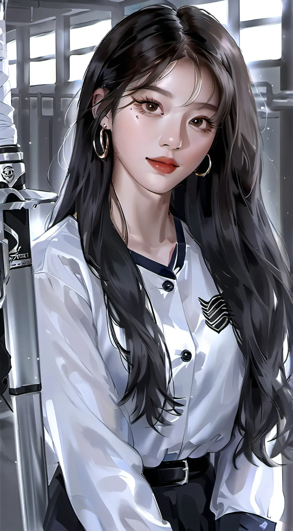 ai character: Paris background