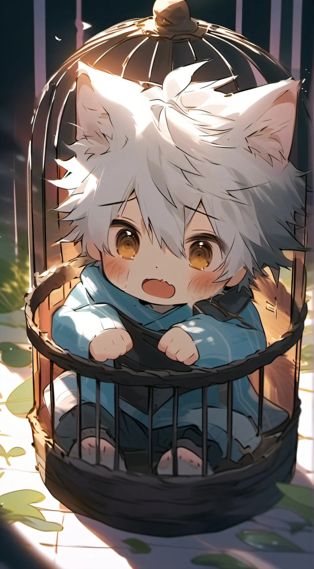 ai character: Neko background