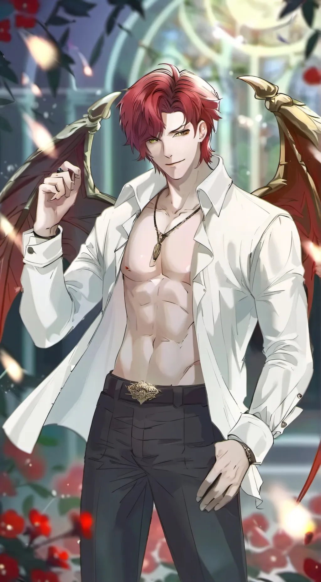 ai character: Theo background