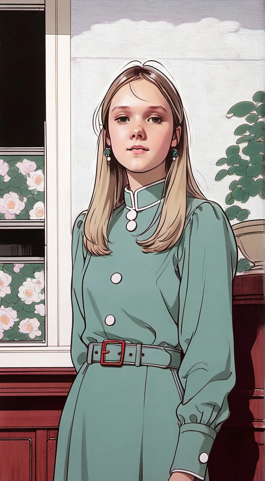 ai character: Evelyn background