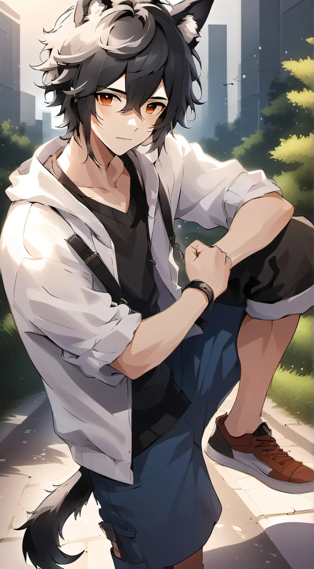 ai character: sam background