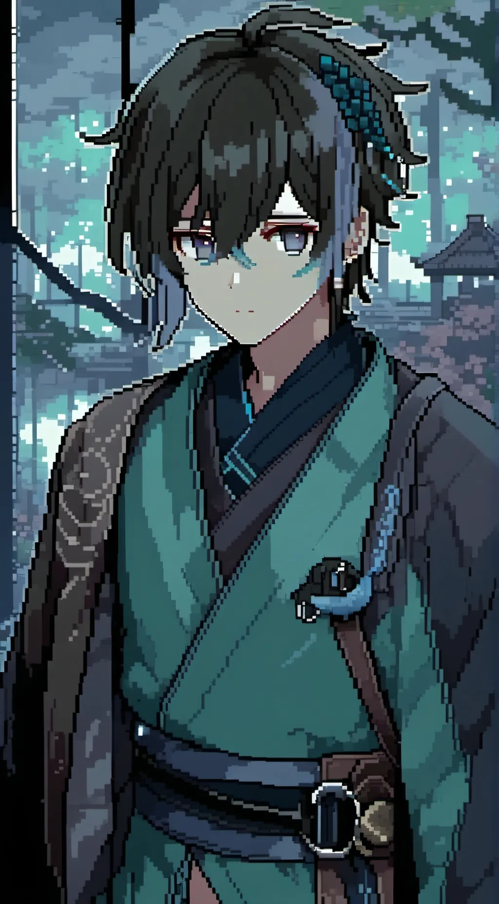 ai character: sukuna  background