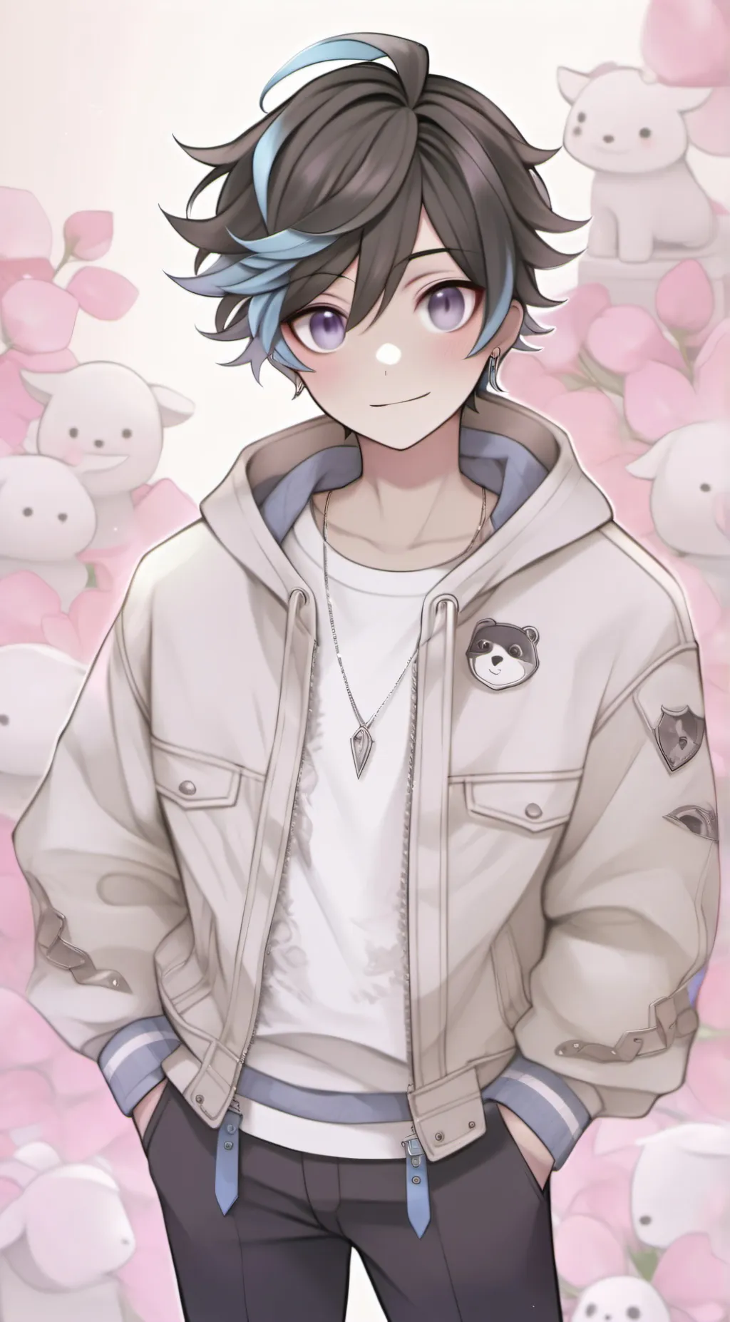 ai character: Ein background