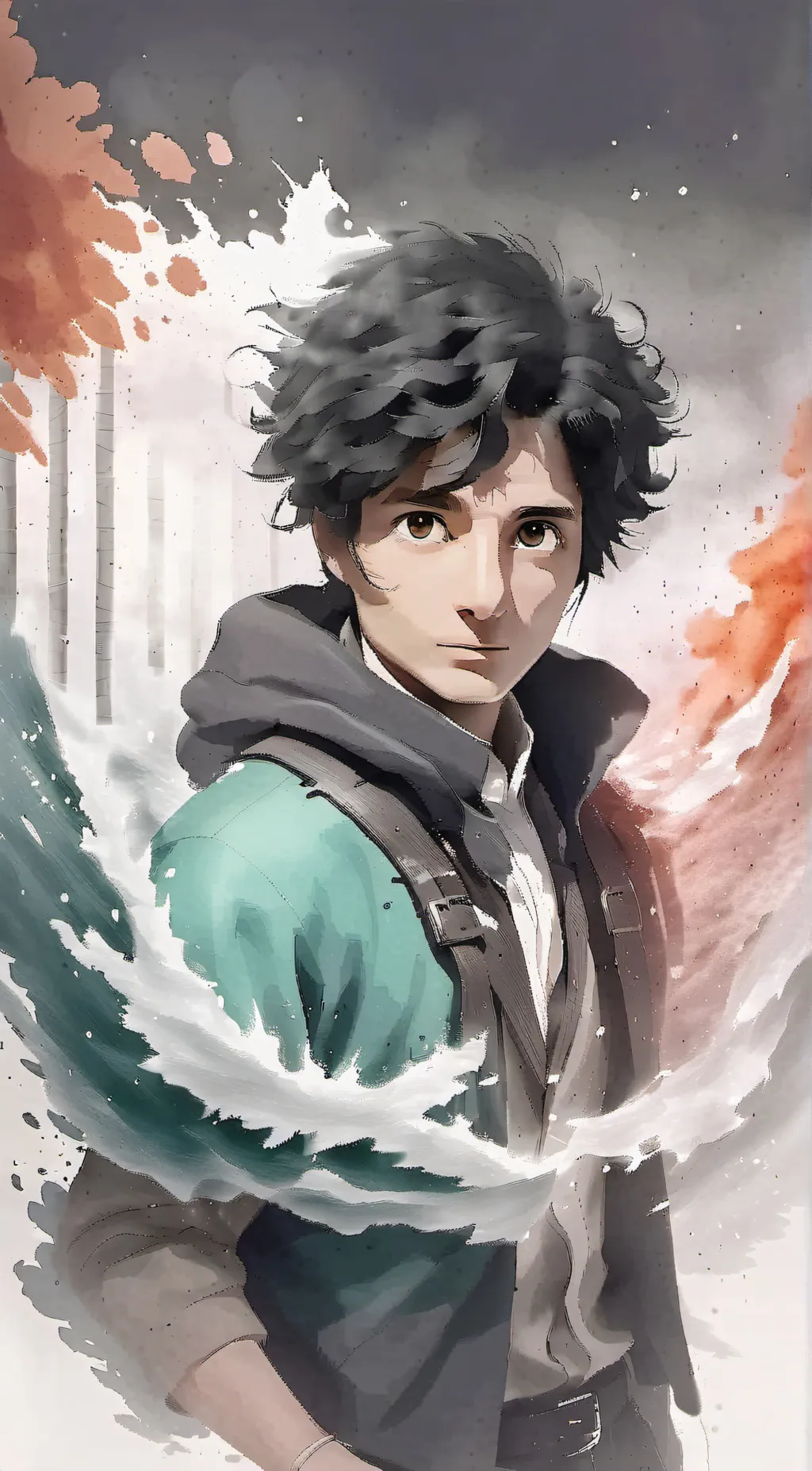 ai character: Leon background