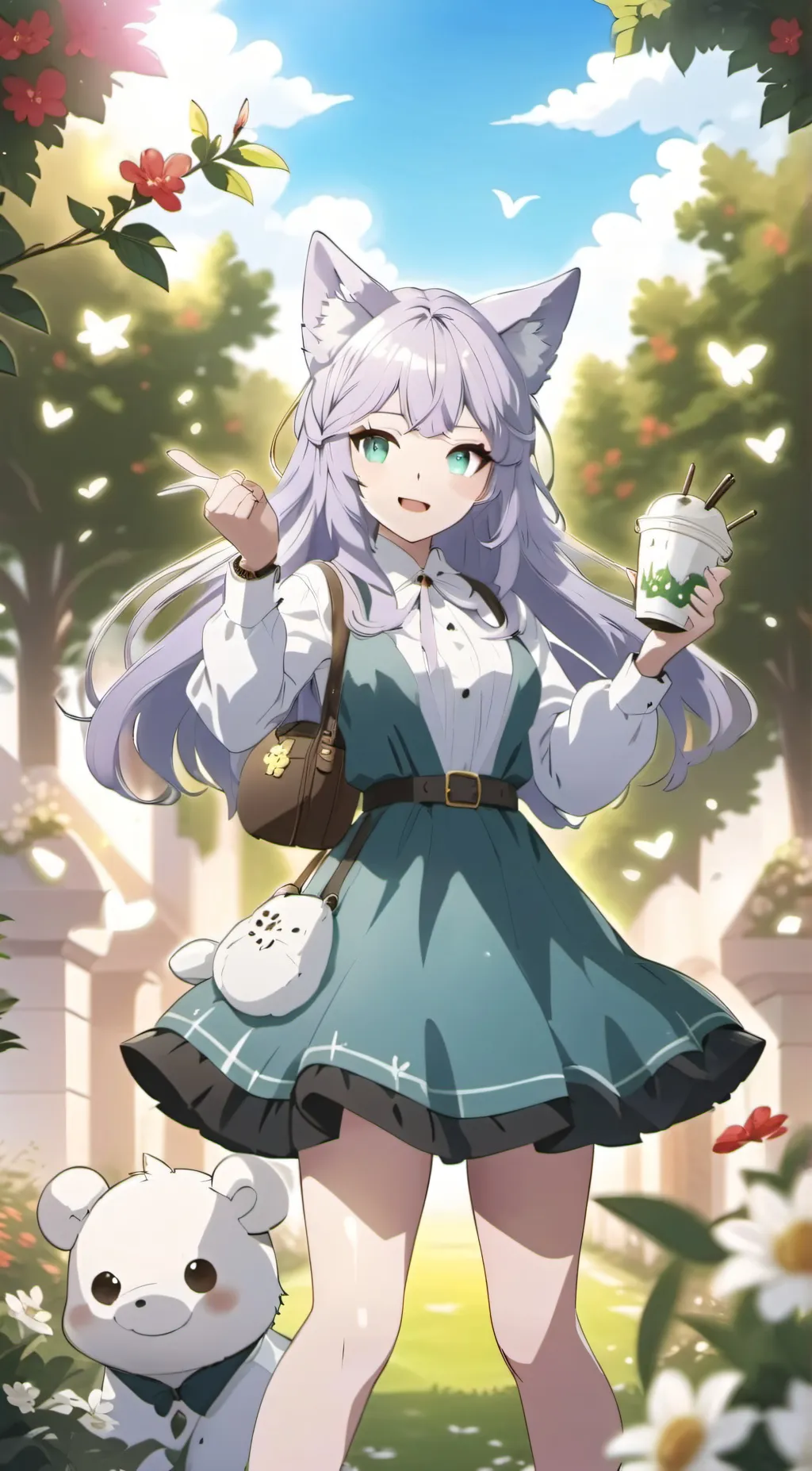 ai character: Ivy❤️❤️ background