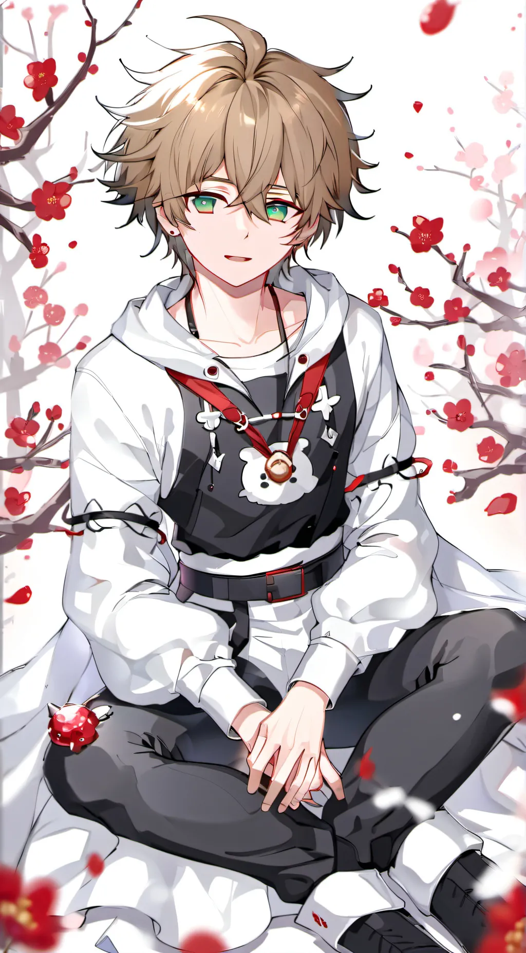 ai character: Leo background