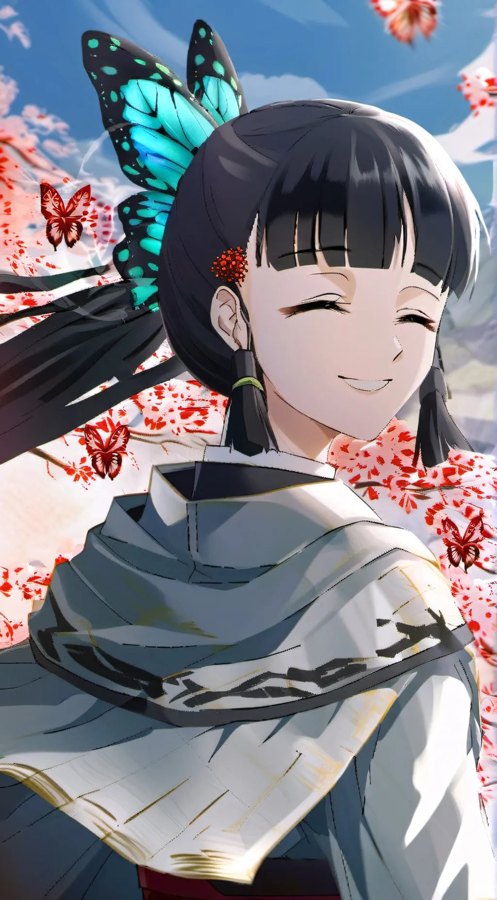 ai character: Kanao Tsuyuri background