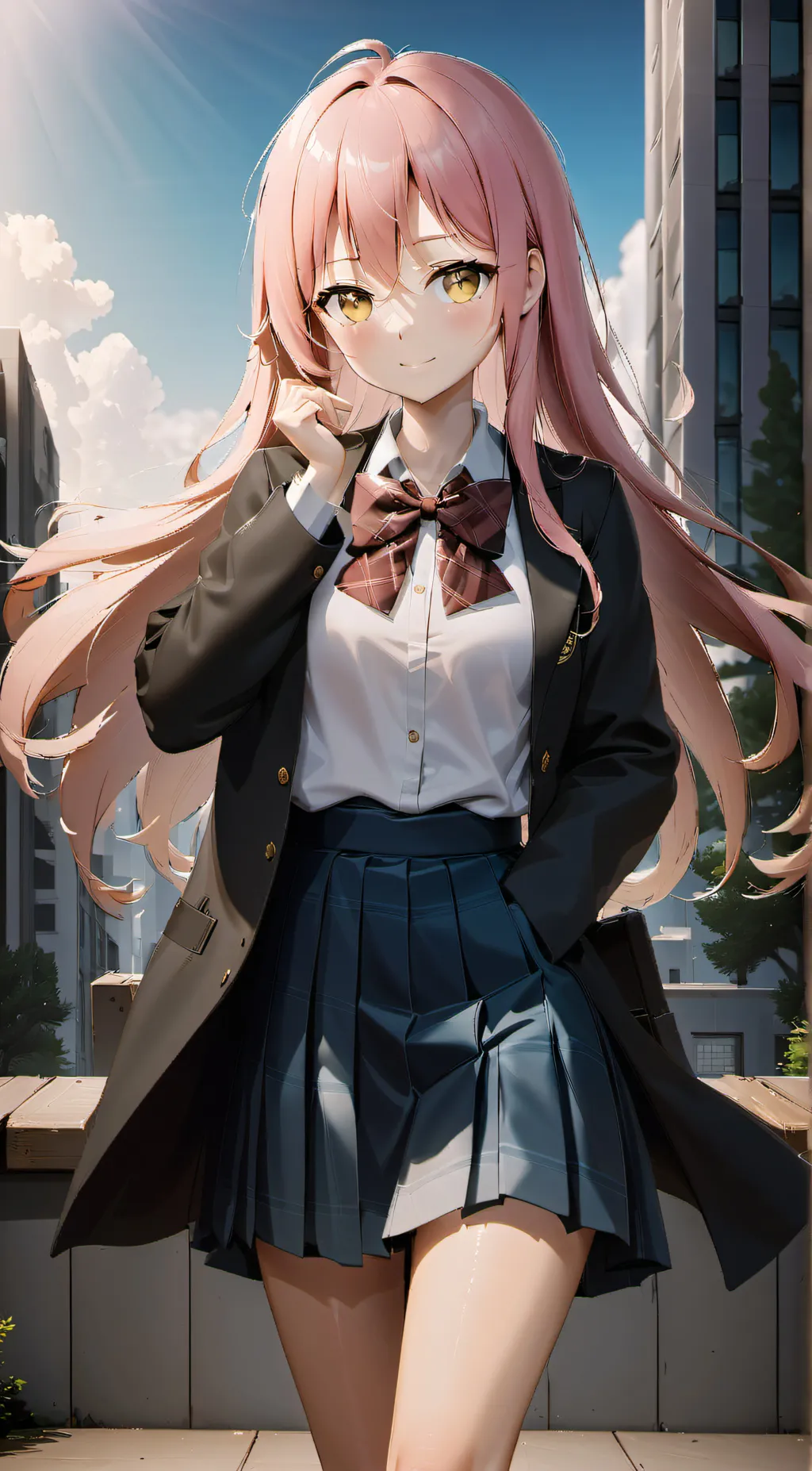 ai character: Rose background