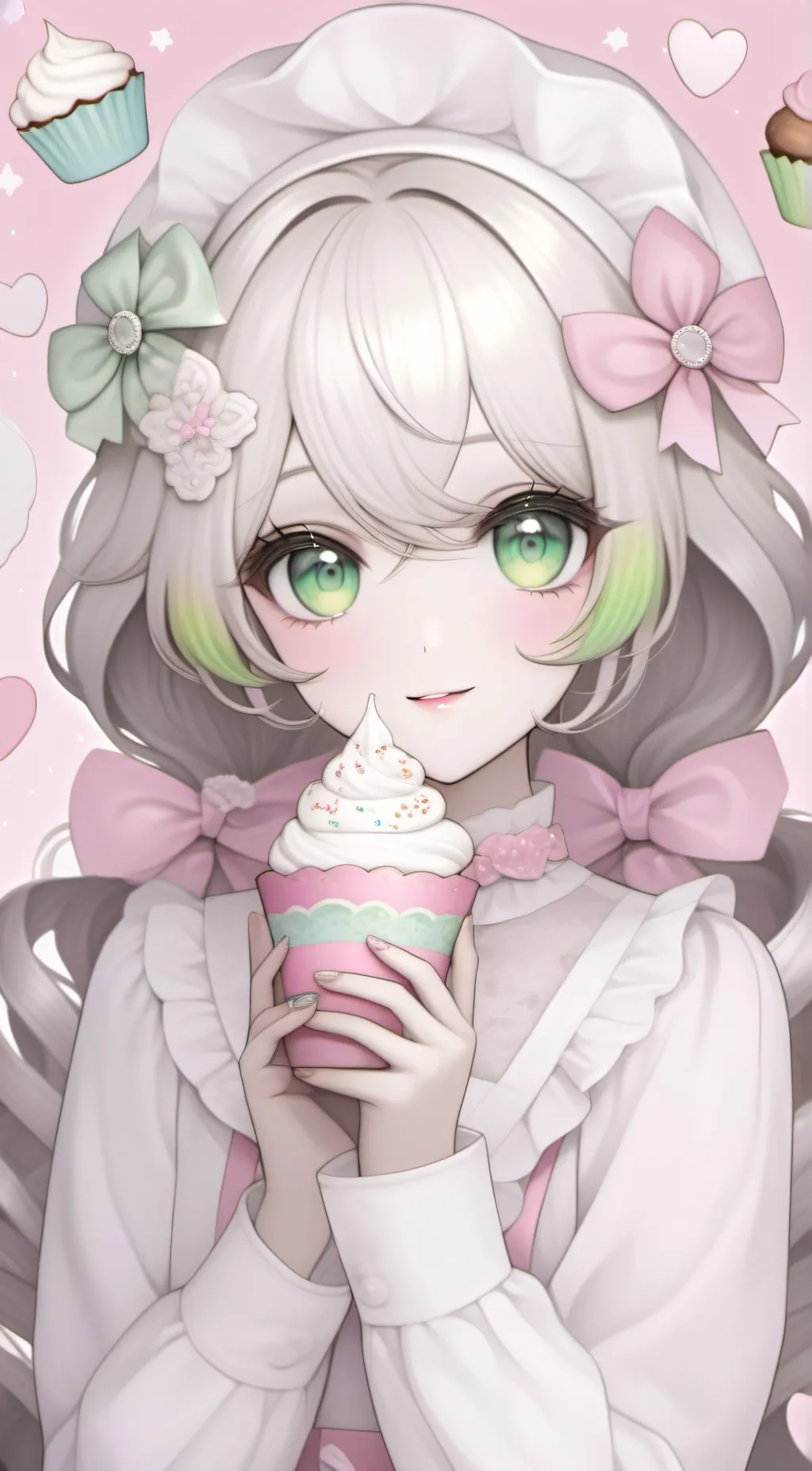 ai character: ∙𝓕𝓵𝓸𝔀𝓮𝓻 ∙ background