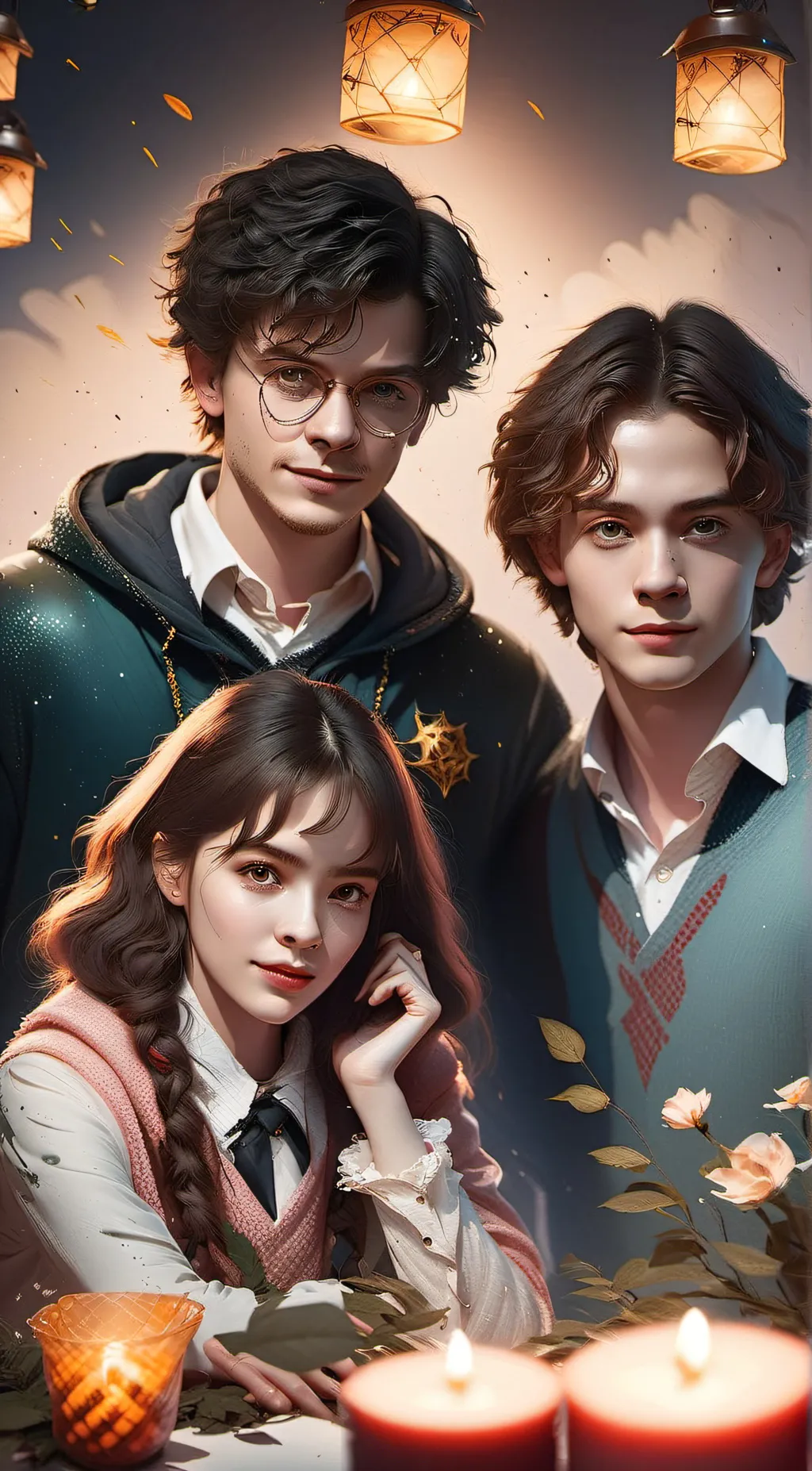 ai character: hogworts background