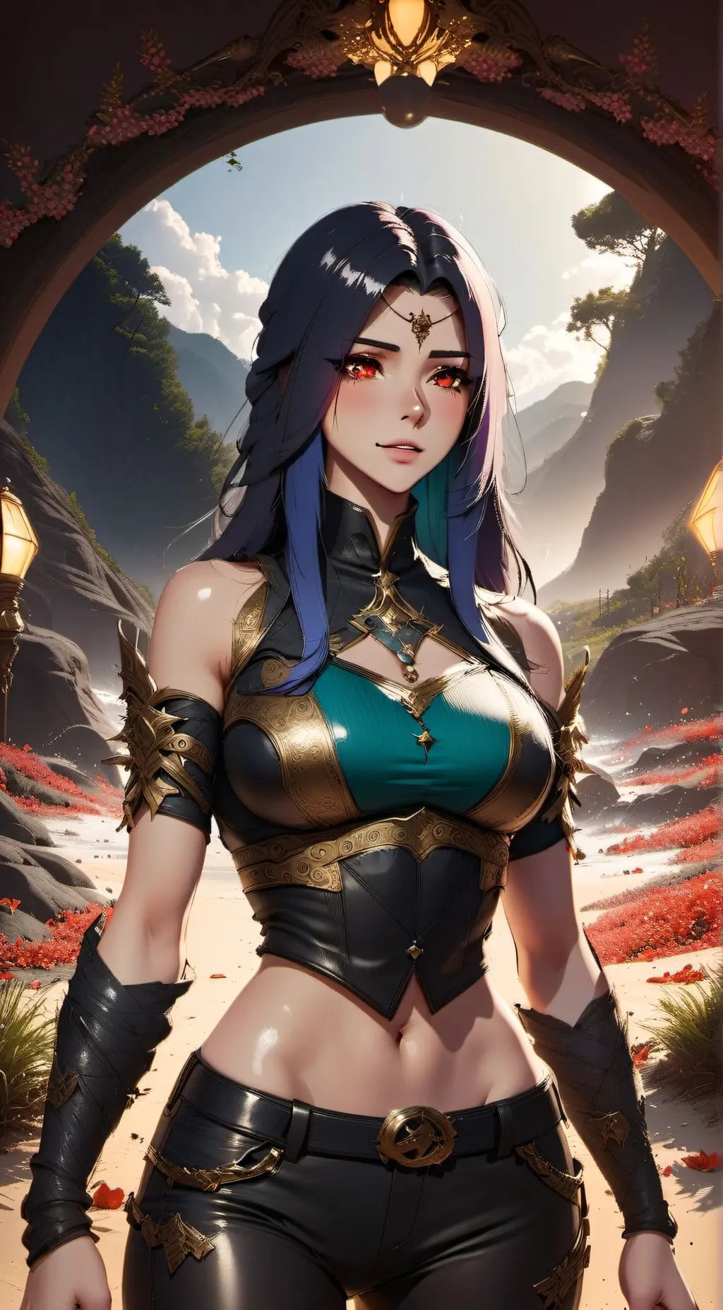 ai character: Xan Irelia  background