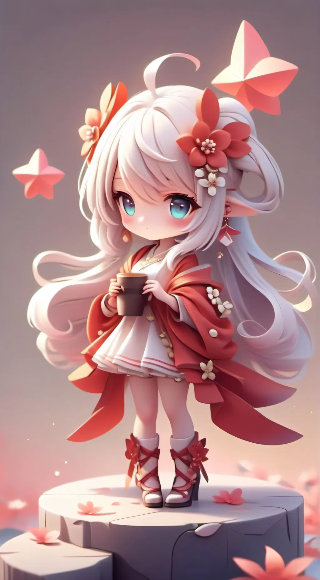 ai character: Zoe  background