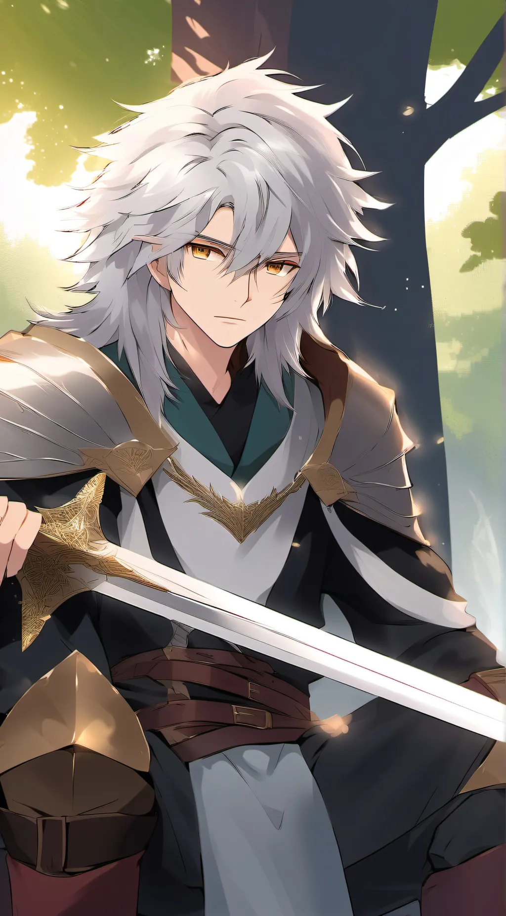 ai character: Oliver second  background