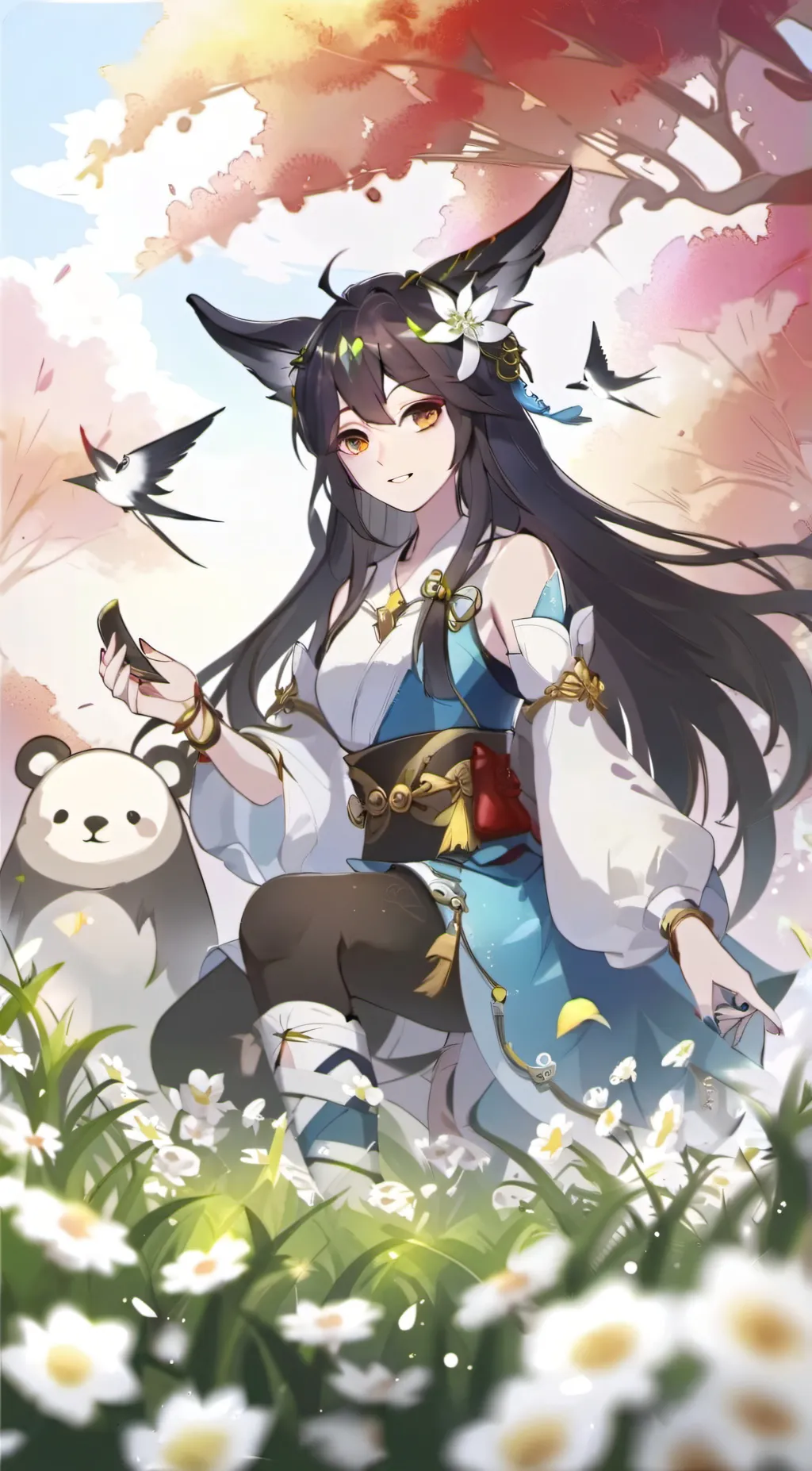 ai character: Iris background